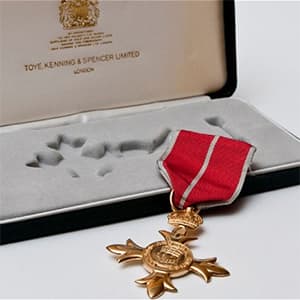 New Year’s Honours List — Stephen Receives MBE