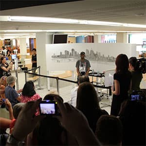 Brisbane Panorama on Display