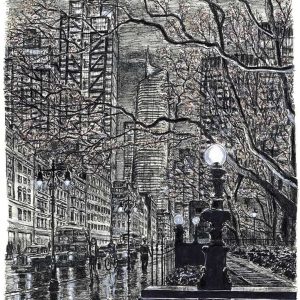 Drawing of London Metropolis Limited Edition prints of 75