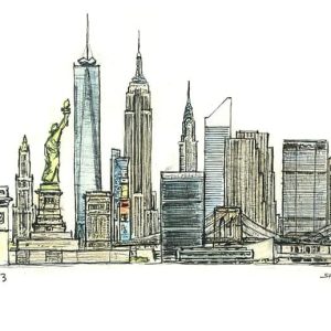 Prints of New York montage