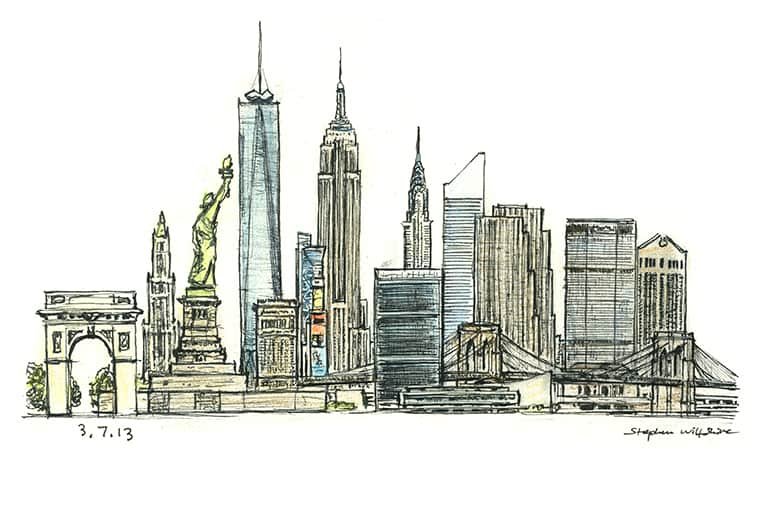 Prints of New York montage