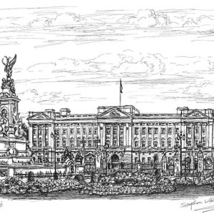 Prints of Buckingham Palace Drawing