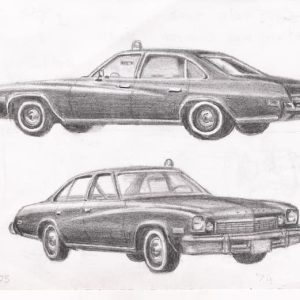 Drawing of Kojaks 1973 Buick Century