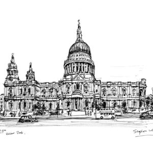 Prints of St Pauls Cathedral 2006 Drawing