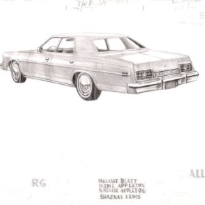 Drawing of 1973 Ford Galaxy 500
