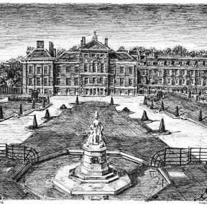 Prints of Kensington Palace Gardens Drawing