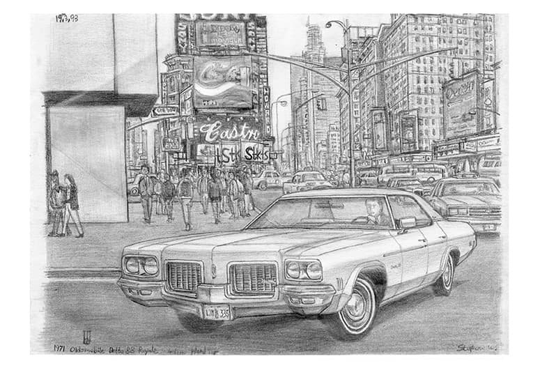 1971 Oldsmobile Delta 88 Royale 4 door Hard Top