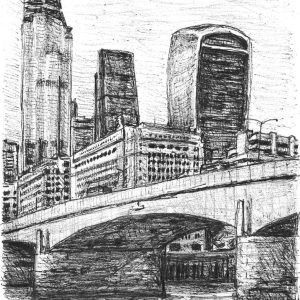 22 Bishopsgate and Walkie Talkie at London Bridge