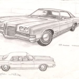 Drawing of 1971 Pontiac Catalina