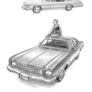 Prints of Funky Groovy Drawing - Contemporary Art