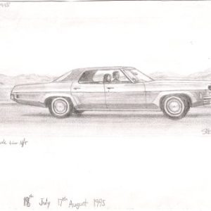 of Oldsmobile Delta 88 Royale 4 door Hard Top