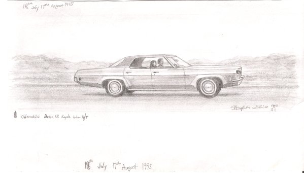 of Oldsmobile Delta 88 Royale 4 door Hard Top