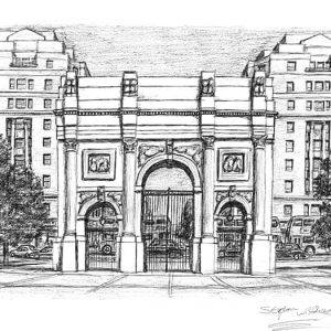 Prints of Marble Arch London Drawing