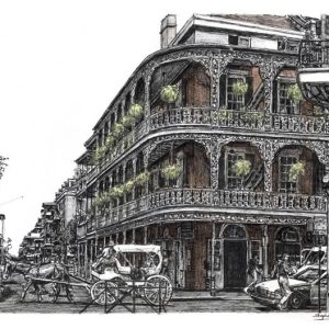 Prints of New Orleans USA Drawing - Sketches for Sale