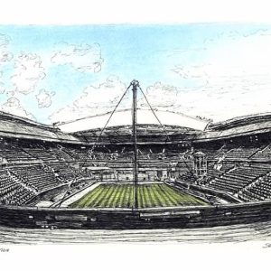 Prints of Centre Court, Wimbledon Drawing
