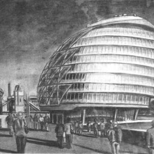 Drawing of Mayor of Londons Office 2002