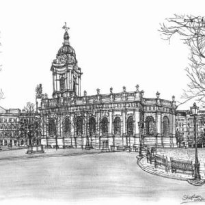 Drawing of Cathedral of St Philip 1997