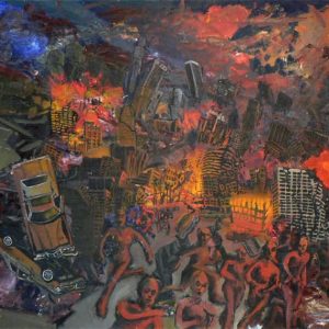 the Original Painting of Earthquake