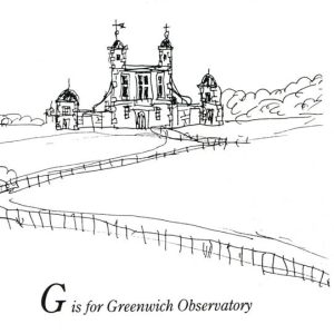 of London Alphabet - G for Greenwich Observatory