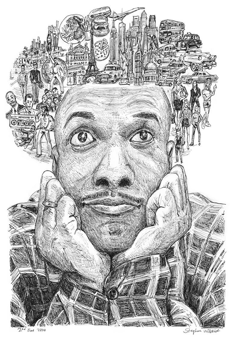 Prints of My thoughts Drawing - Cityscape Sketches