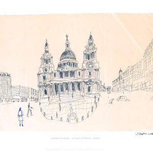 Limited Editions of St Pauls, London 1983 signed