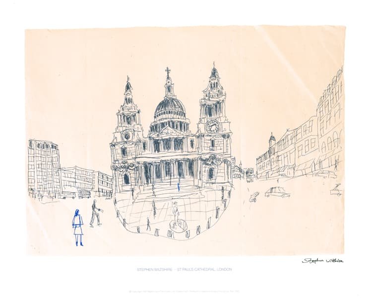 Limited Editions of St Pauls, London 1983 signed