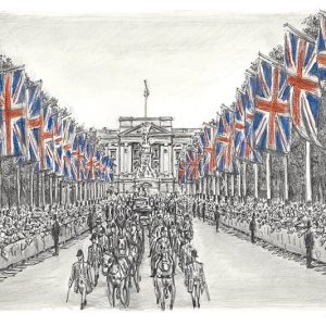 of Queens Platinum Jubilee at Pall Mall 2022