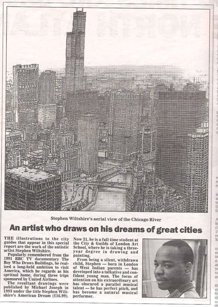 An Artist Who Draws His Dreams Great Cities