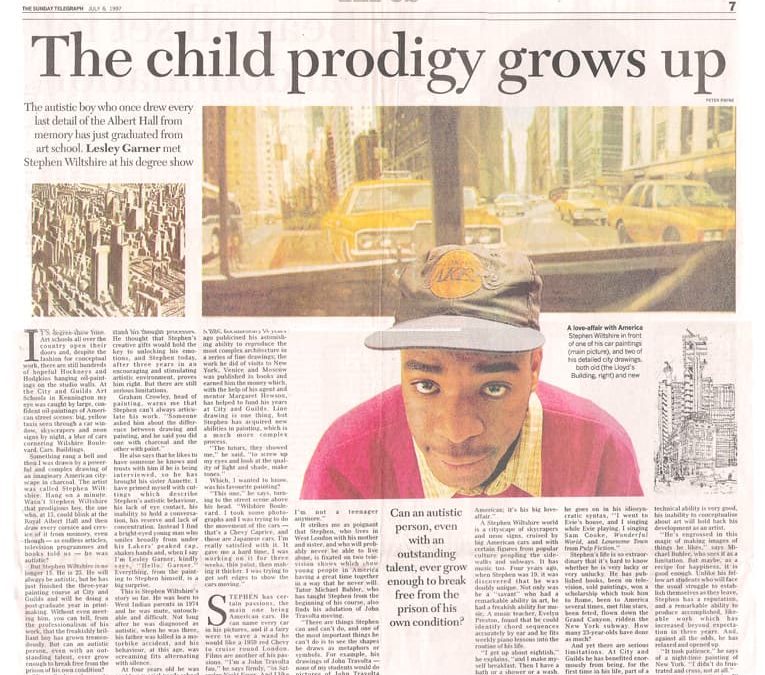 Child Prodigy Grows Up
