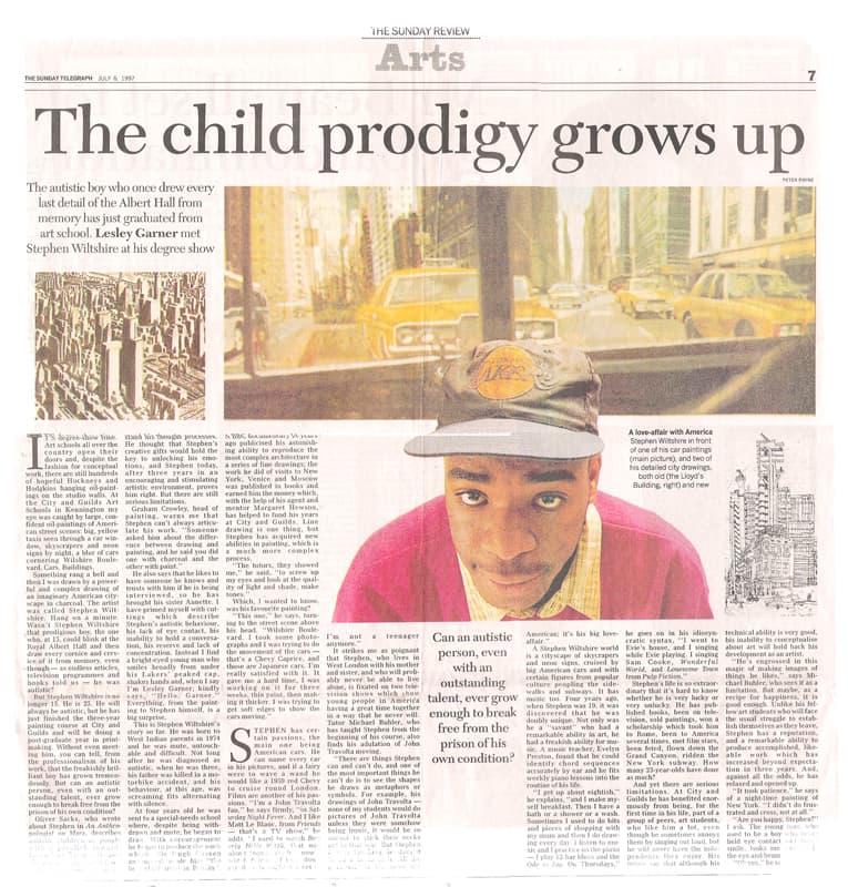 Child Prodigy Grows Up