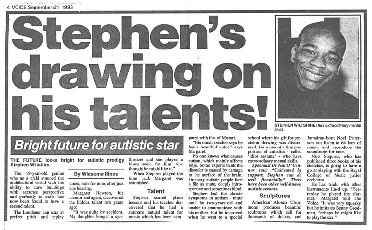 Stephens Drawing His Talents