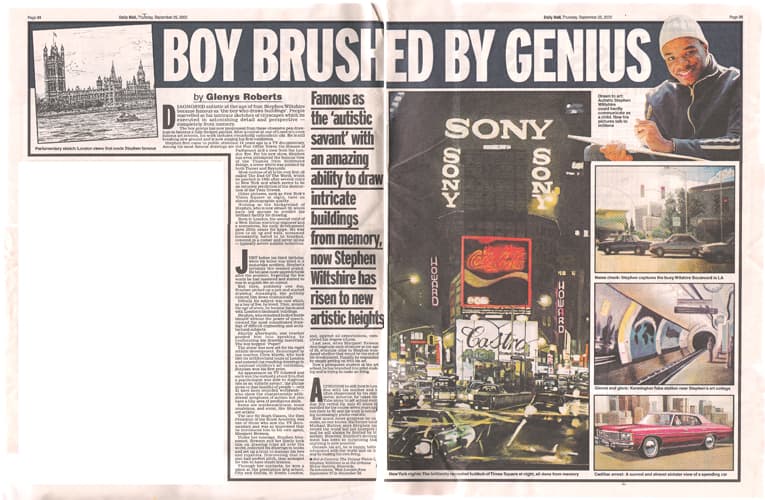 Boy Brushed By Genius
