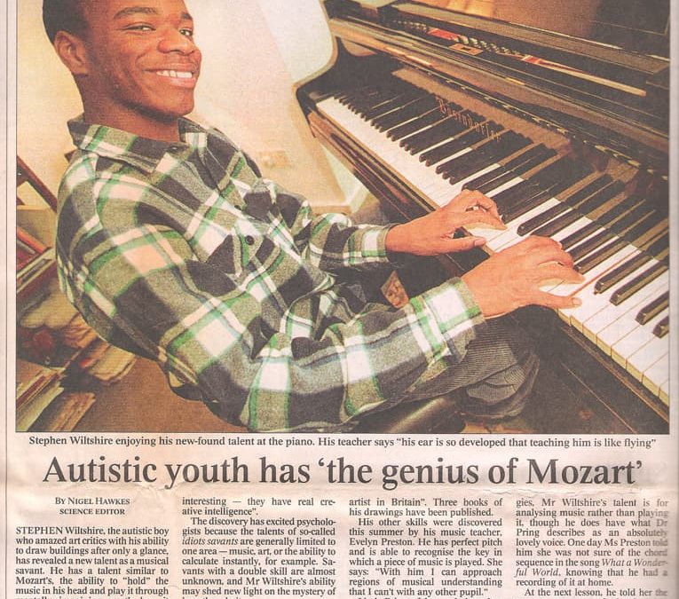 Autistic Youth Has Genius Mozart