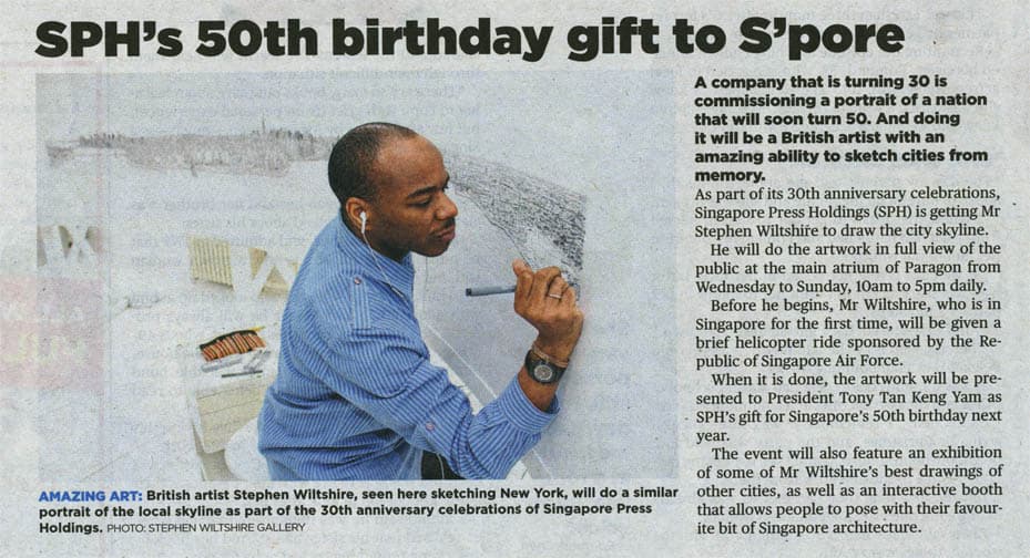50Th Birthday Gift To Singapore