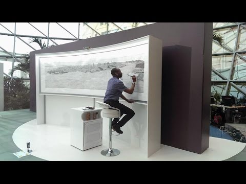 Stephen Wiltshire’s Istanbul Panorama