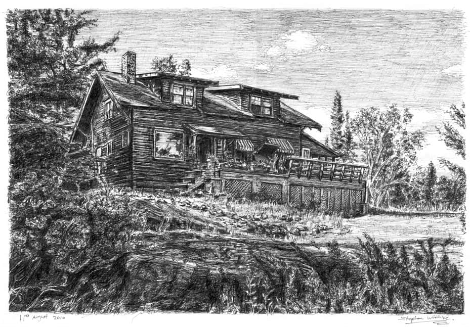 Log Cabin in Canada